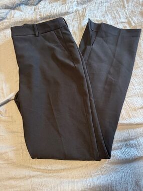 Express Women's Editor Skyscraper Black Boot Cut Dress Pants, 12L